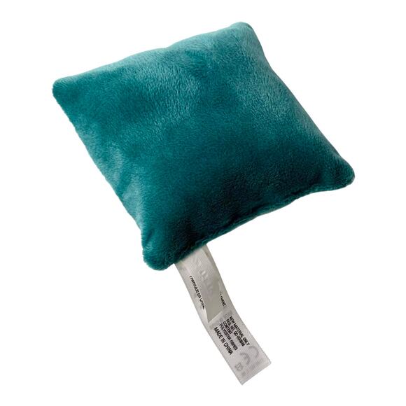 American Girl THROW PILLOW Reversible Green 4" Square Community Center Accessory - Picture 3 of 5